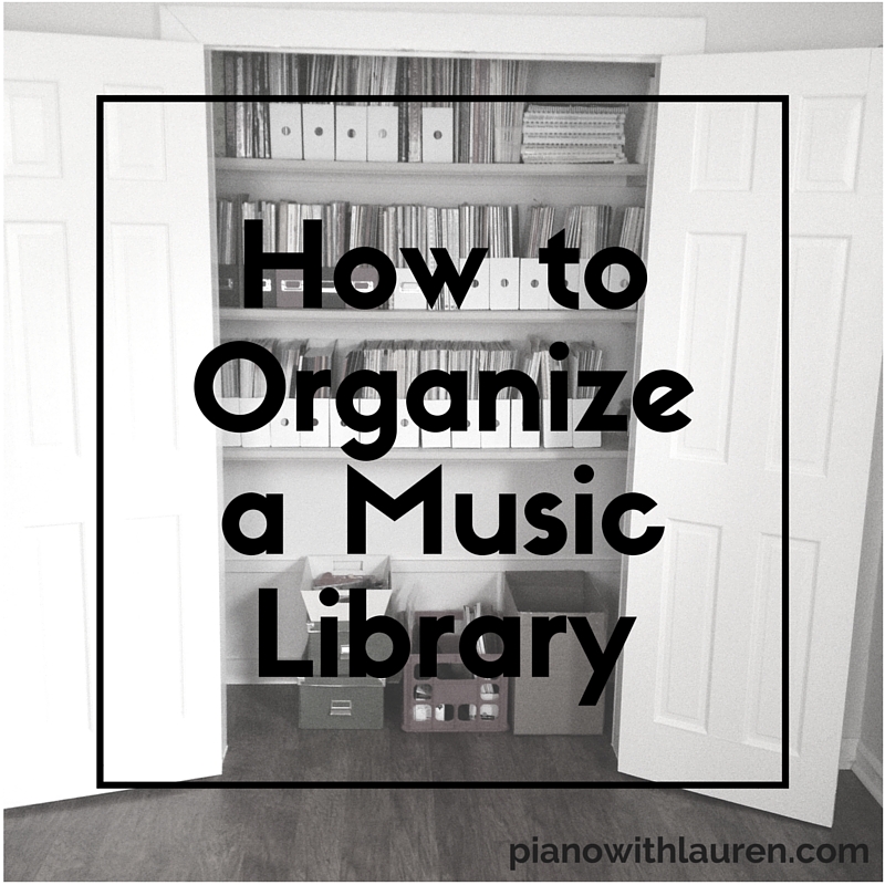 How to Organize a Music Library-2