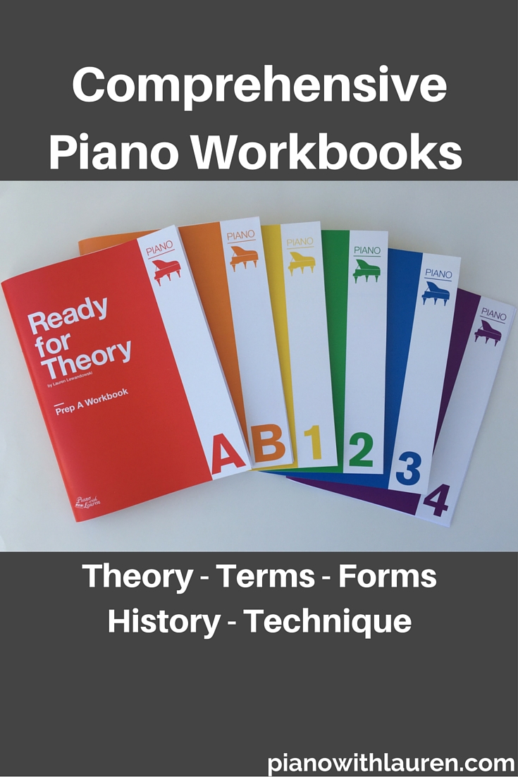 Comprehensive Piano Workbooks Ready for Theory