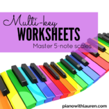 multi-key worksheets