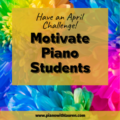 april challenge piano