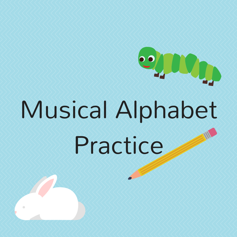 Musical Alphabet Practice | Piano with Lauren