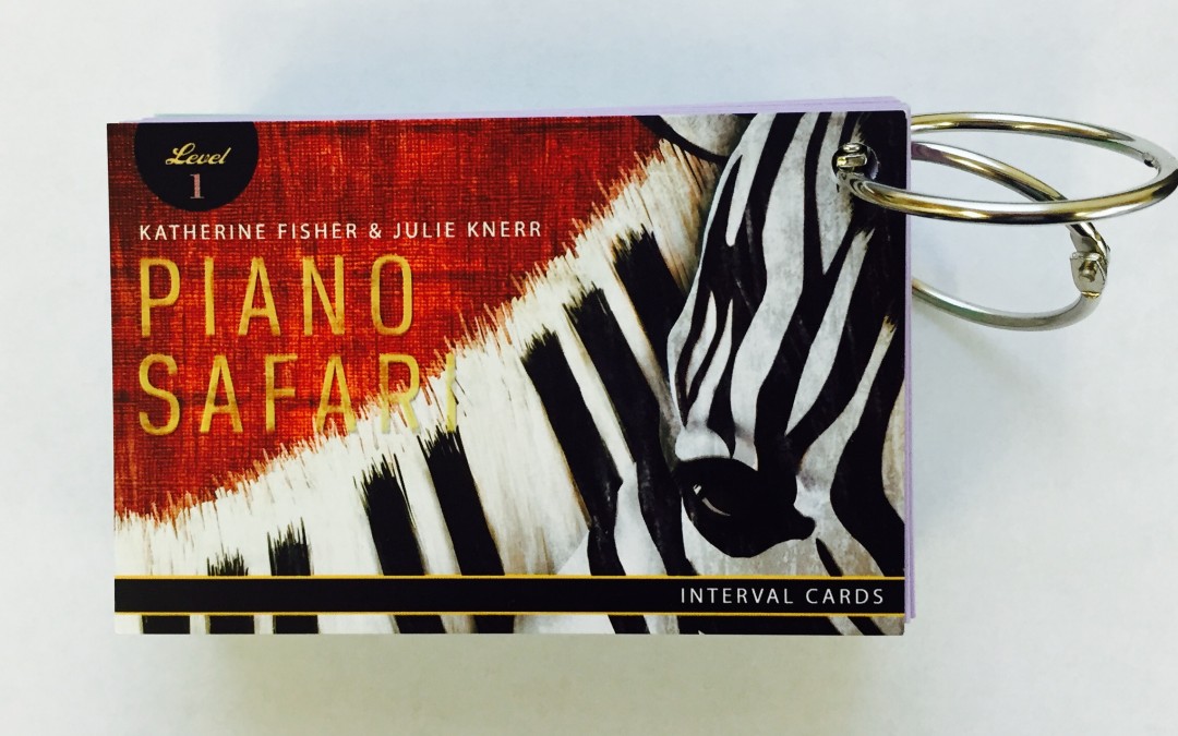 Piano Safari Interval Cards