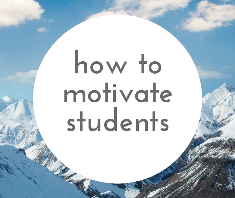 Five Ways to Motivate Students