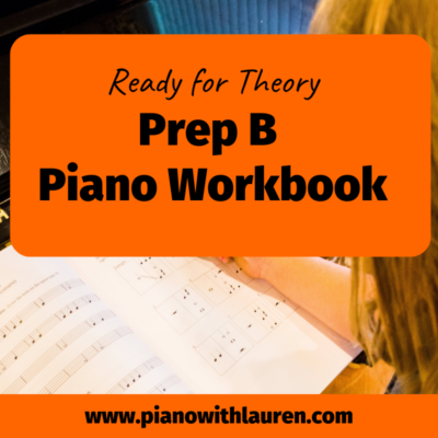 Prep B Piano Workbook