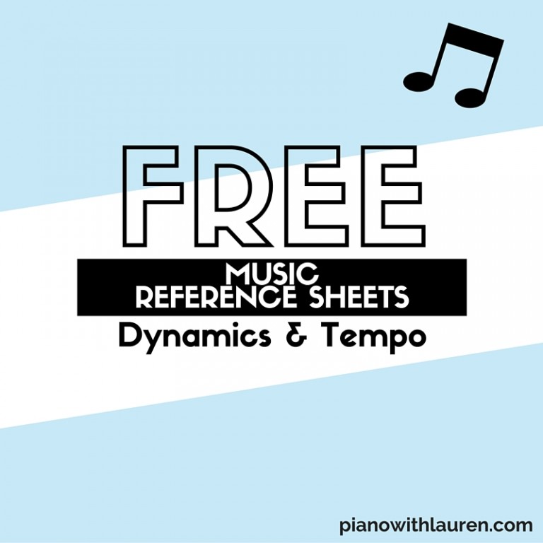 Free Printables for Piano Teaching - Piano with Lauren