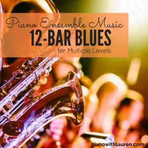 12-bar blues piano ensemble