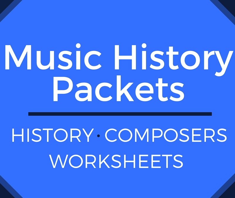 Music History Worksheets