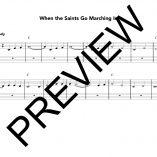 Sample 04When the Saints Go Marching In [Piano Ensemble Music]