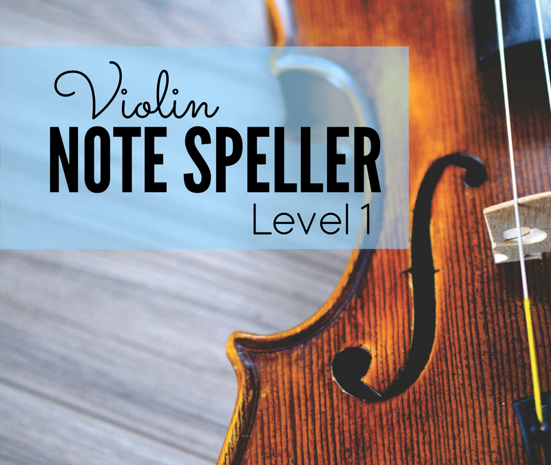 Violin Note Speller for Beginners