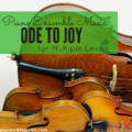 Ode to Joy Piano Ensemble Music