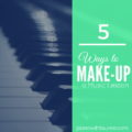make up a music lessons