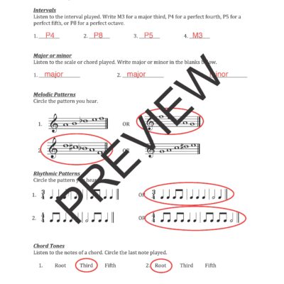 Practice Piano Tests for Level 1 (PDF Download) | Ready for Theory