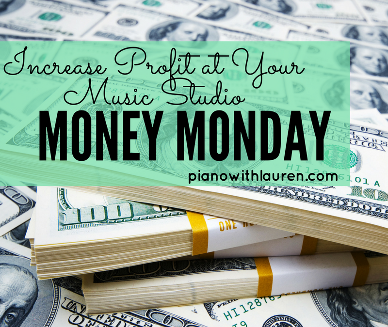 Money Monday – Tips to Increase Profit at Your Music Studio