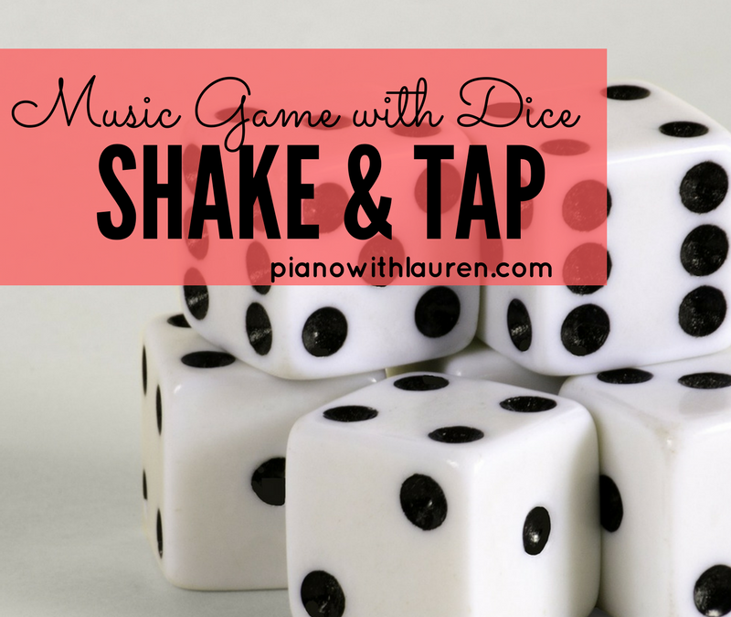 A Music Game with Dice! Shake & Tap