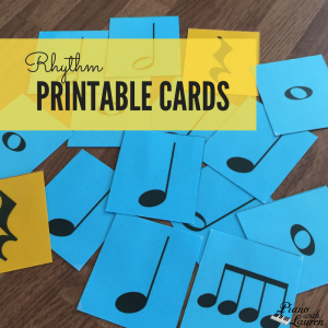 Printable Rhythm Cards