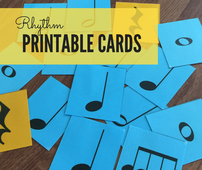 Free Printable Rhythm Cards