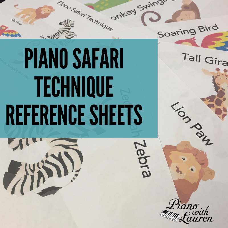 piano safari technique