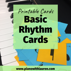 printable rhythm cards