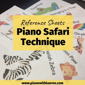 piano safari technique