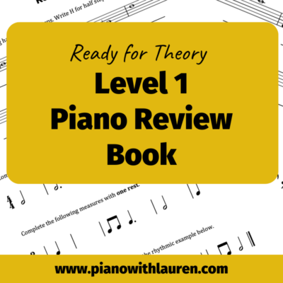 Level 1 Piano Review Book