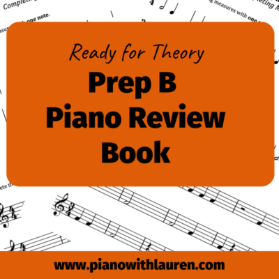 Prep B Piano Review Book
