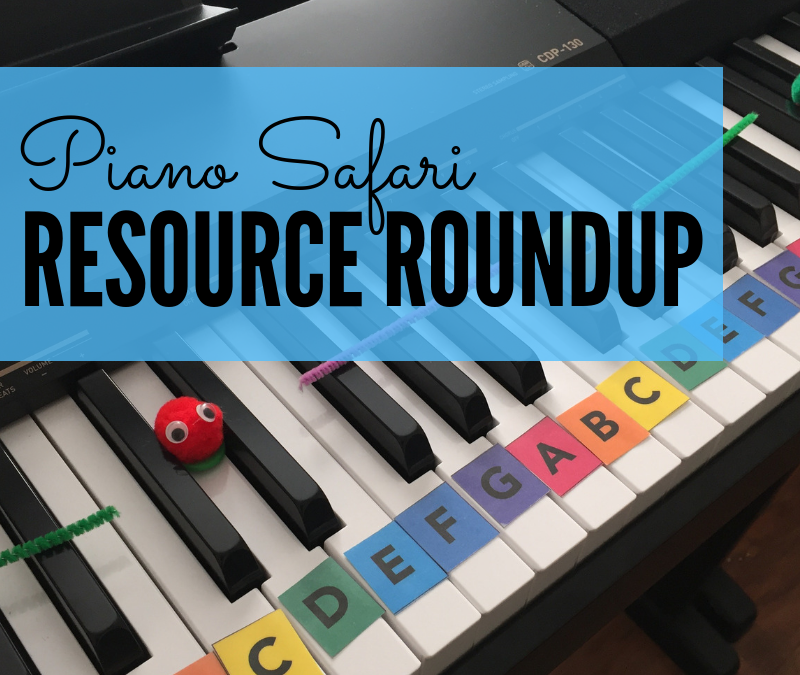 Piano Safari Resource Roundup