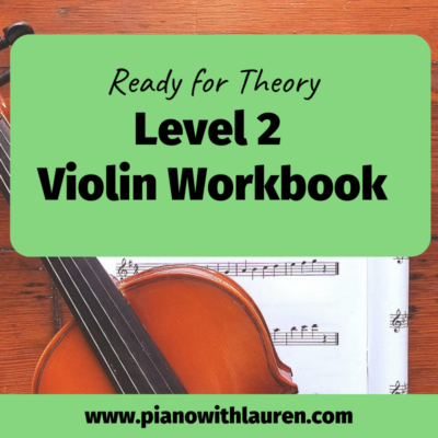 Level 2 Violin Workbook