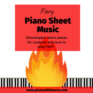 Fiery Piano Sheet Music