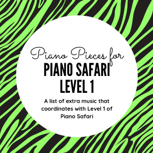 Extra Music for Piano Safari Level 1