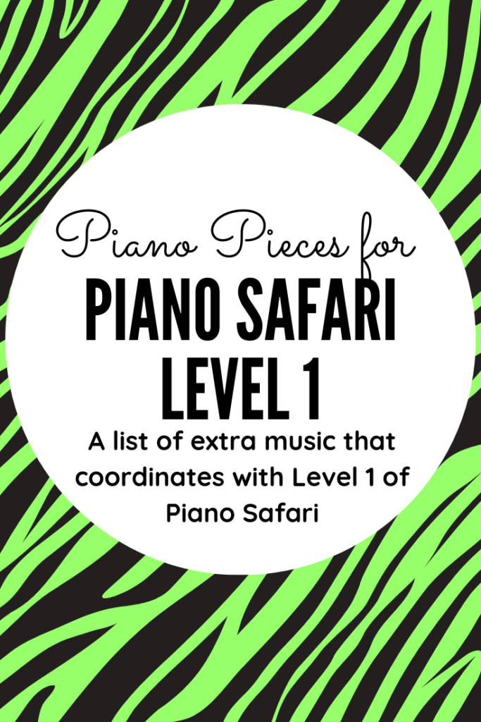 Pattern Pieces 2 - Piano Safari