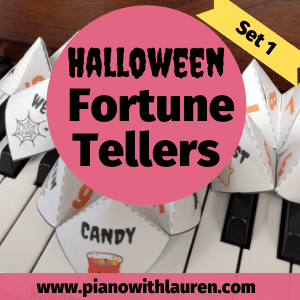 halloween fortune tellers set 1