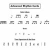 advanced rhythm cards