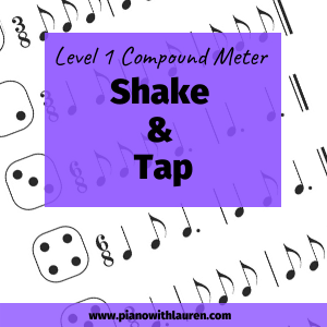 Shake & Tap - Compound Meter Level 1 (PDF Download)