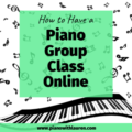 group piano class online