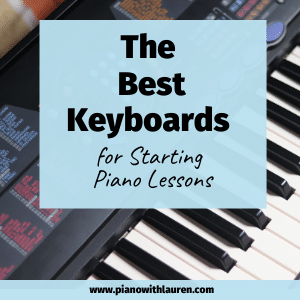 The Best Keyboards for Starting Piano Lessons