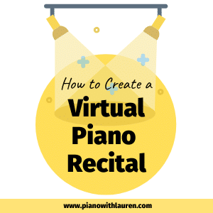 How to Create a Virtual Piano Recital on YouTube