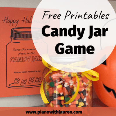 candy jar game free printable