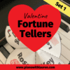 valentine fortune tellers set 1