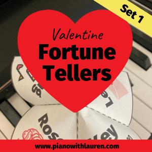 Valentine Fortune Tellers - Set 1