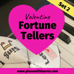 Valentine Fortune Tellers - Set 2