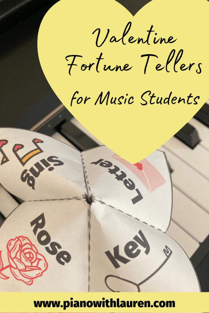 valentine music fortune tellers