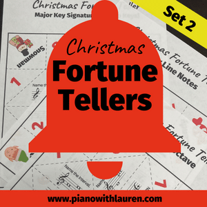 christmas fortune tellers set 2
