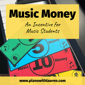 music money incentive music students