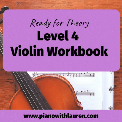 Level 4 Violin Workbook