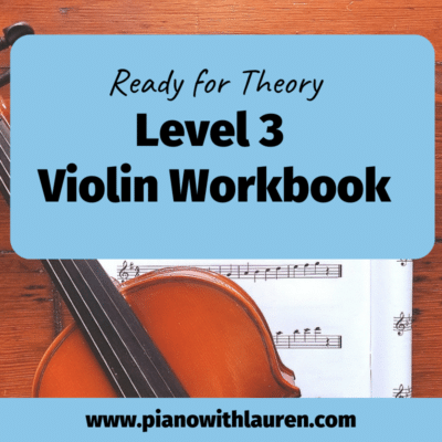Level 3 Violin Workbook