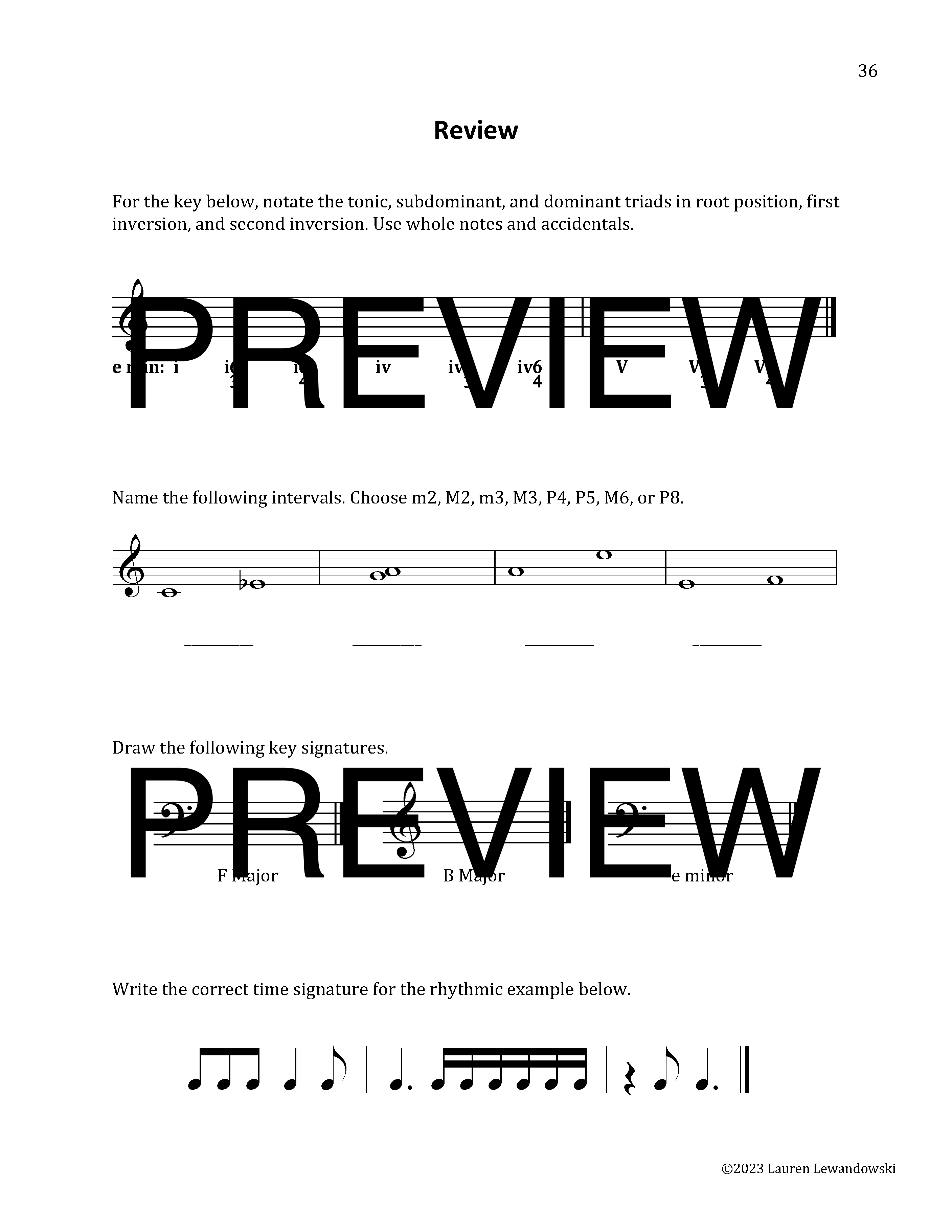 level 2 review book sample 10