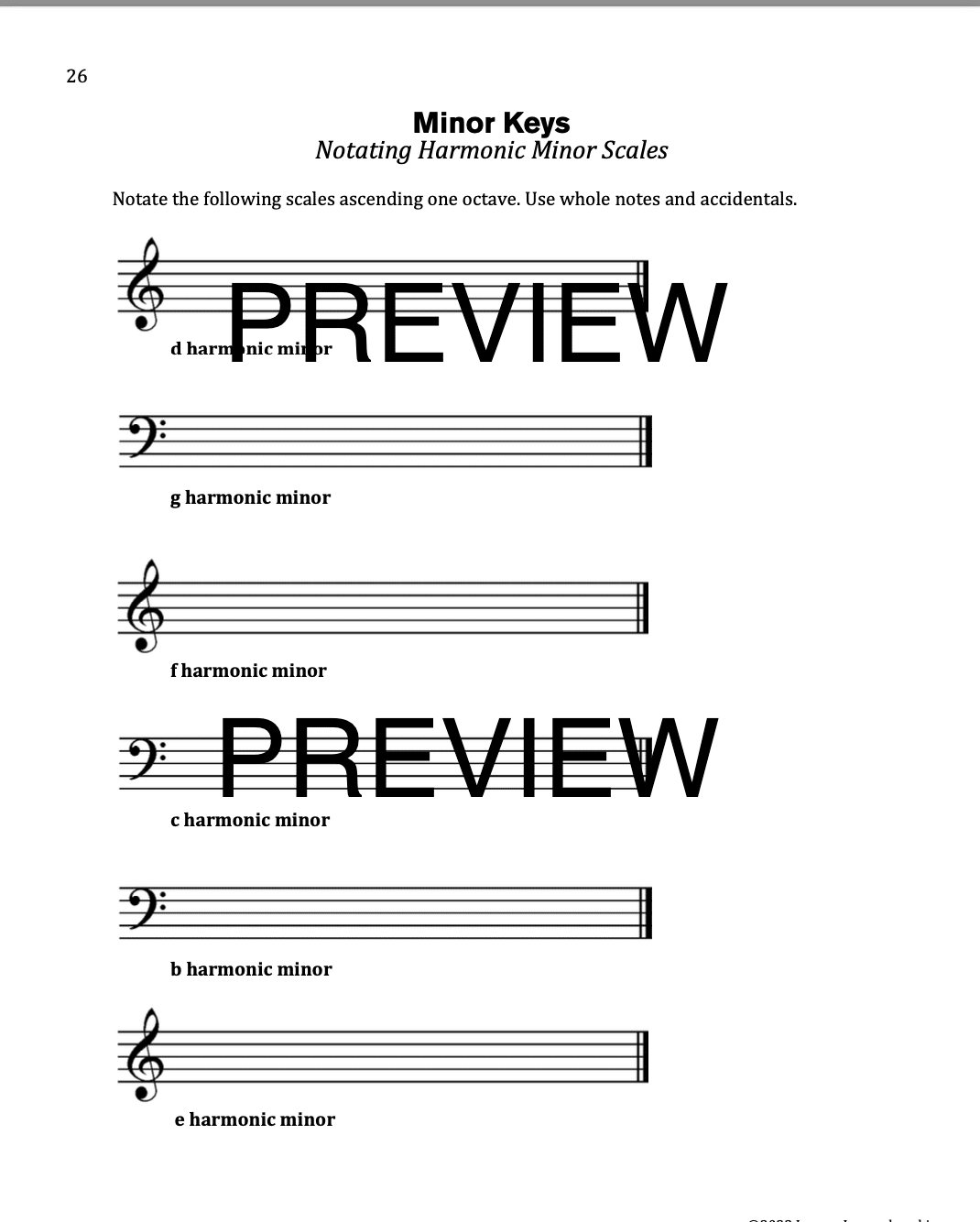 ready for theory piano review book level 3