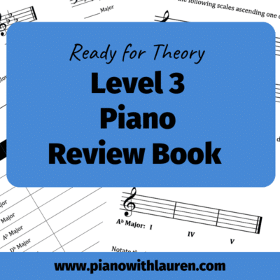 Level 3 Piano Review Book