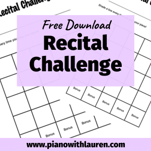 Recital Challenge