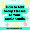 group classes piano studio